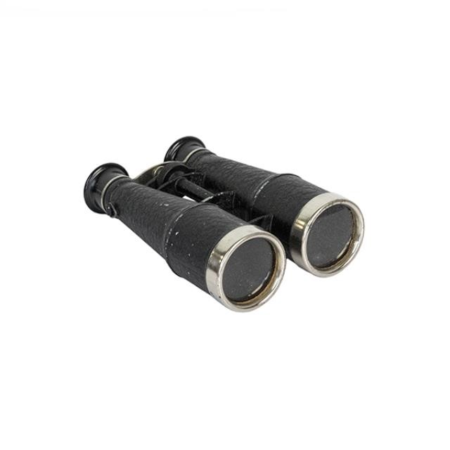 BINOCULARS-Black W/Brass Rims