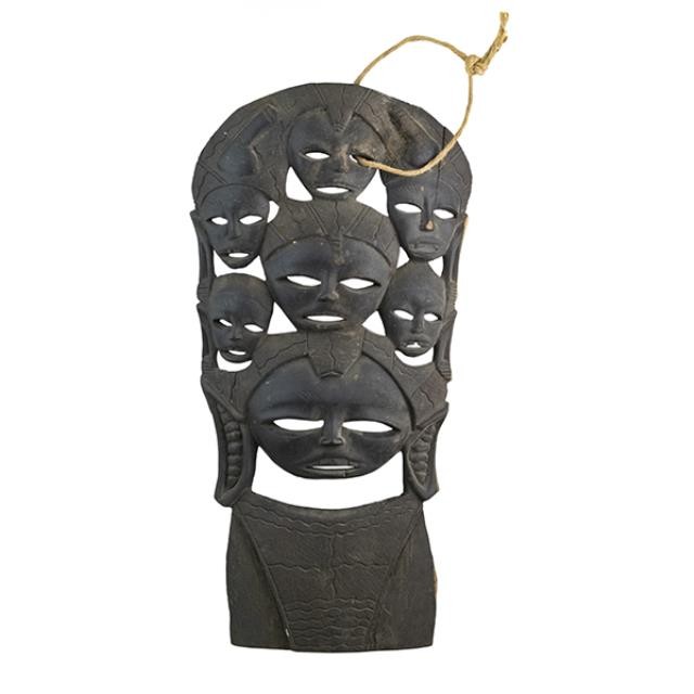 AFRICAN WALL MASK-(7) Faces