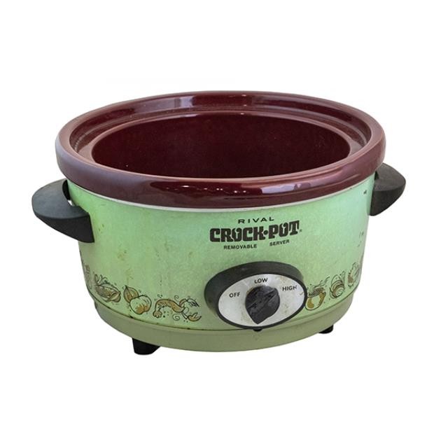 CROCK POT-Green W/O Lid