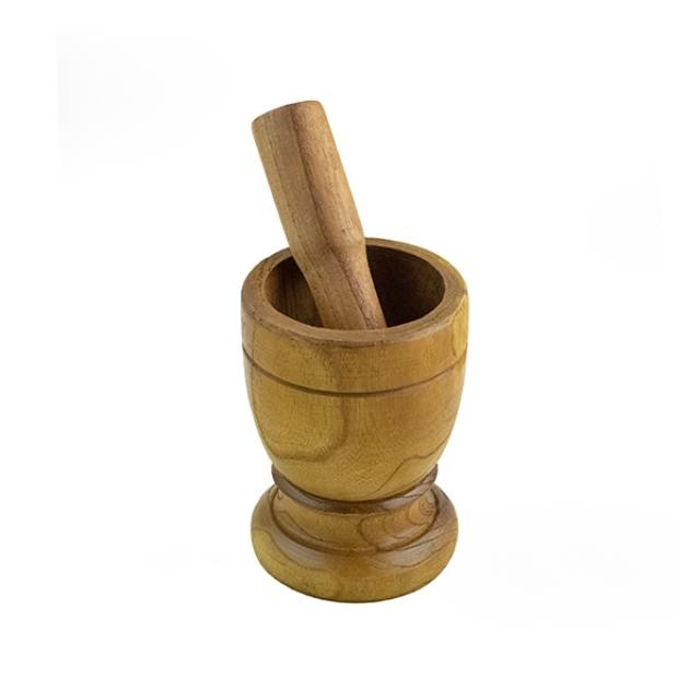 MORTAR & PESTLE -Wooden-Imusa