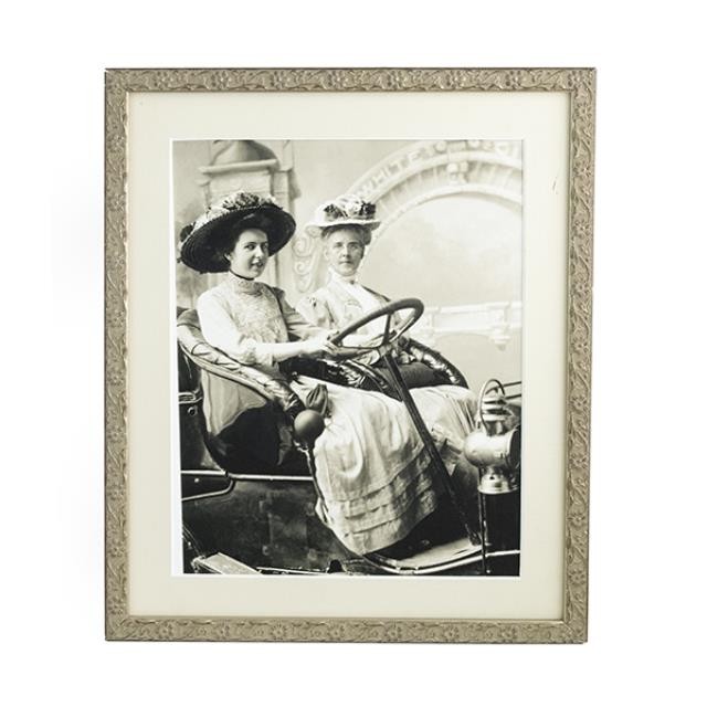 PRINT-Two Women Driving