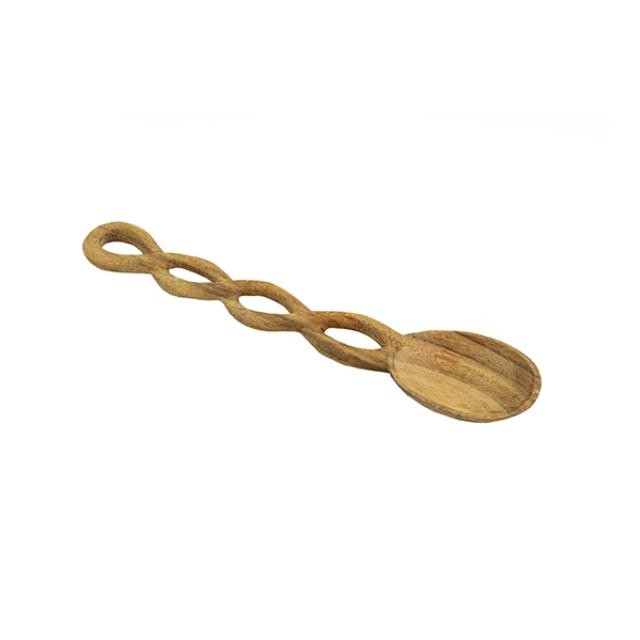 SPOON-Serving-Braided Wood