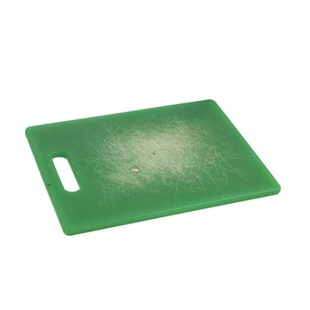 CUTTING BOARD-Green w/Handle