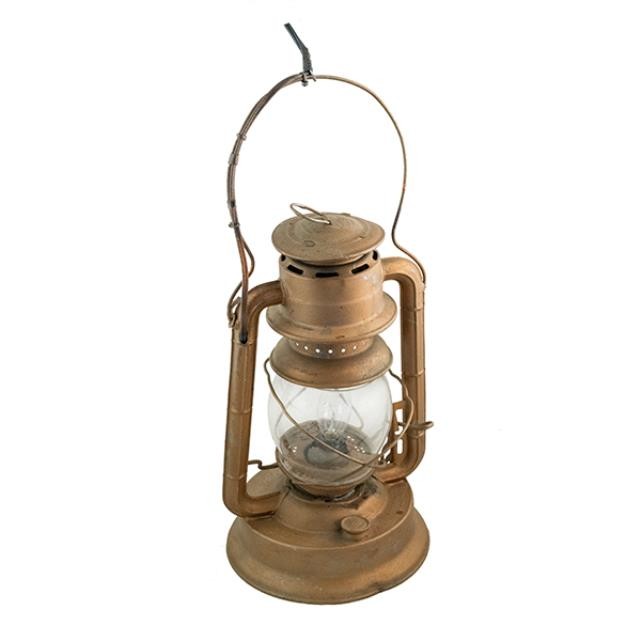 VINTAGE BRONZE LANTERN