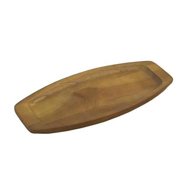 SNACK TRAY-Teak Wood