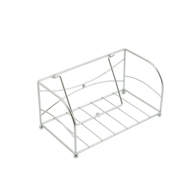 NAPKIN HOLDER-Chrome Wire Basket