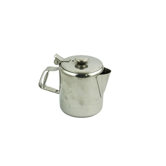 CREAMER-w/Lid-Stainless Steel