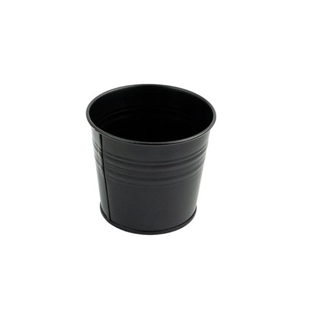 PLANTER-Black Metal Tin