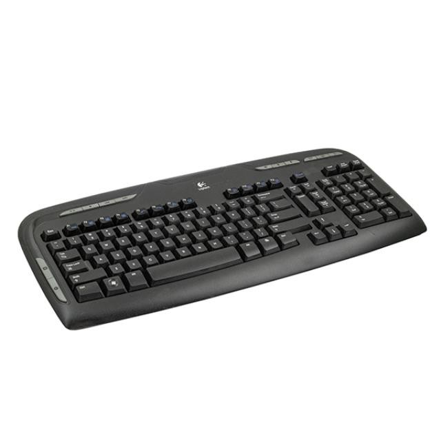 KEYBOARD-Computer-Logitech Black Wireless