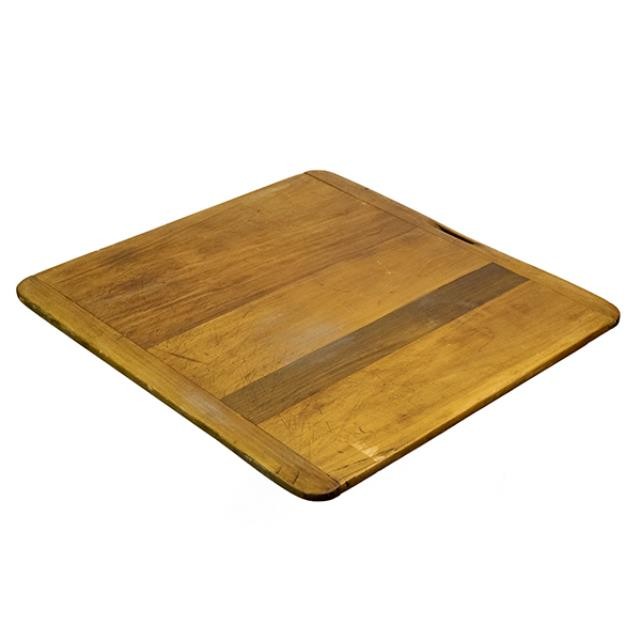 CUTTING BOARD-Square Banded Wood