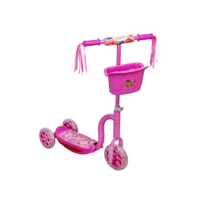 GIRL'S SCOOTER- "HAPPY" Pink Scooter