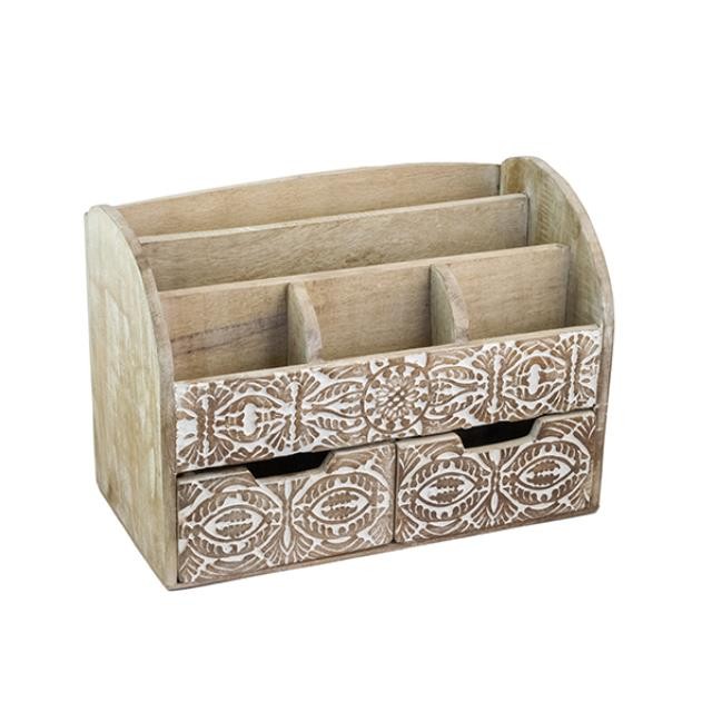 DESK TOP FILE ORGANIZER W/2 Drawers