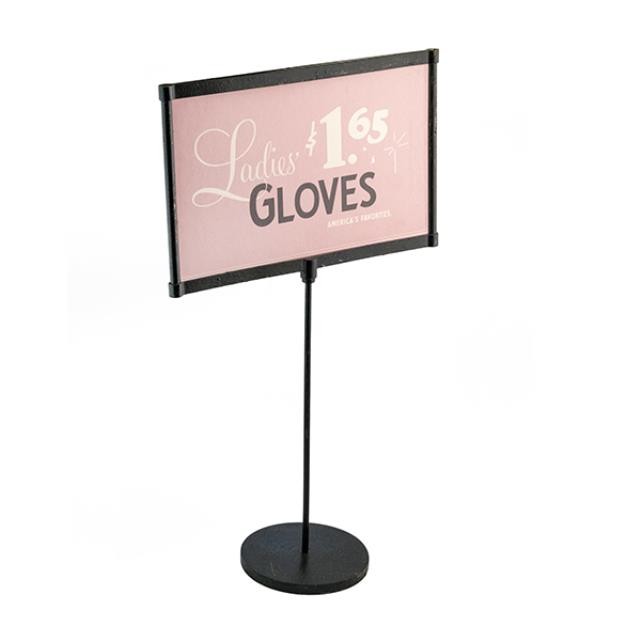 SIGN-Retail-Black Metal-Ladie's Gloves