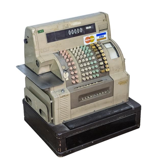 CASH REGISTER-Vintage Beige