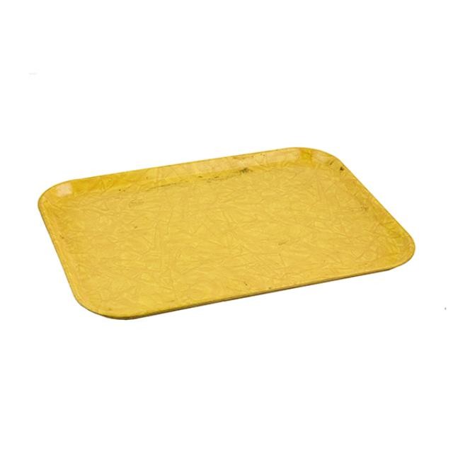 TRAY-Plastic Cafeteria-Yellow