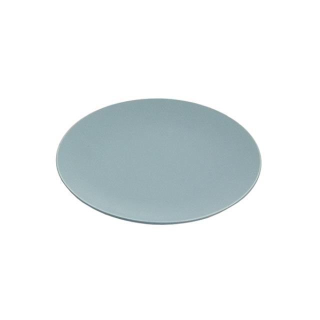 SALAD PLATE-Grey/Blue Matte Glazed Stoneware