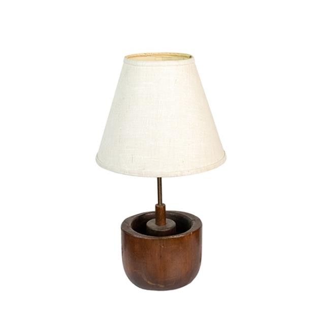 TABLE LAMP-Wooden Planter