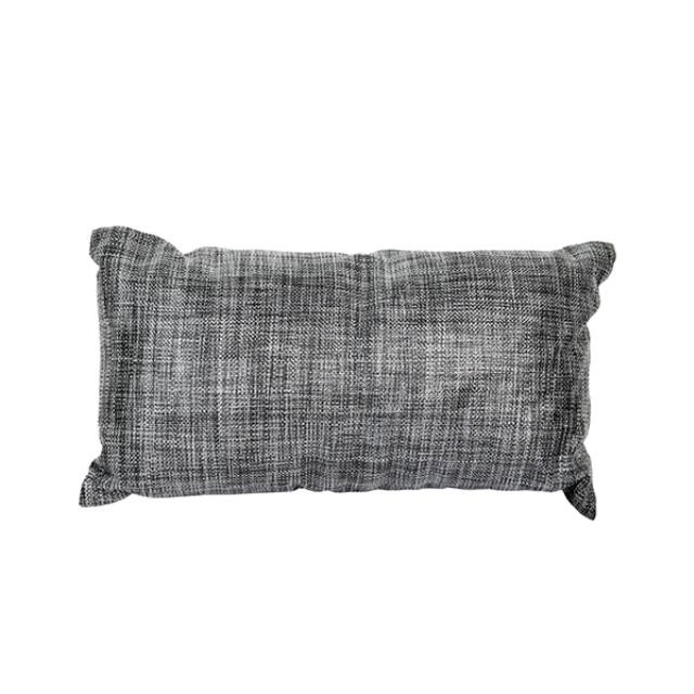 PILLOW-Throw/Black Woven