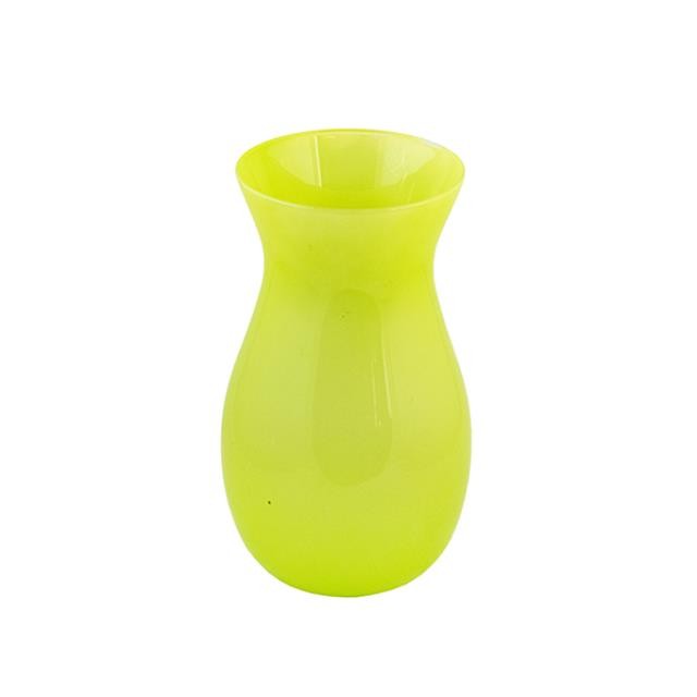 BUD VASE-Lime Green Glass