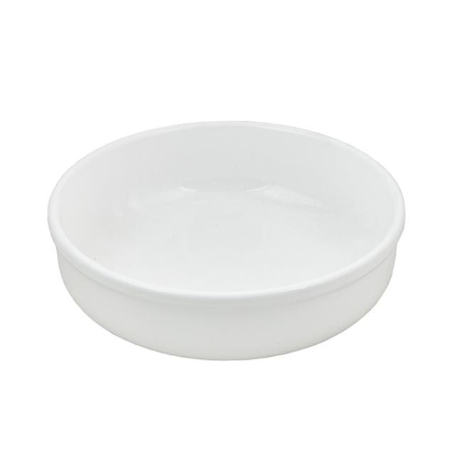 SERVING BOWL-SOLID WHITE