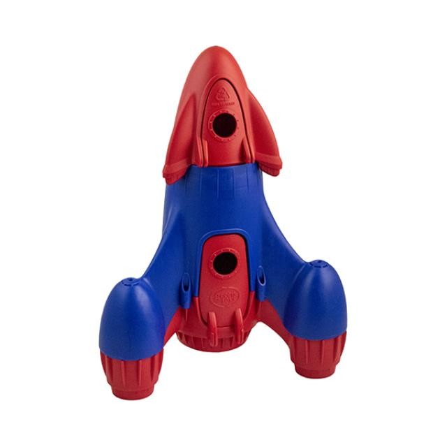 TOY-Green Toys Blue & Red Rocket Ship