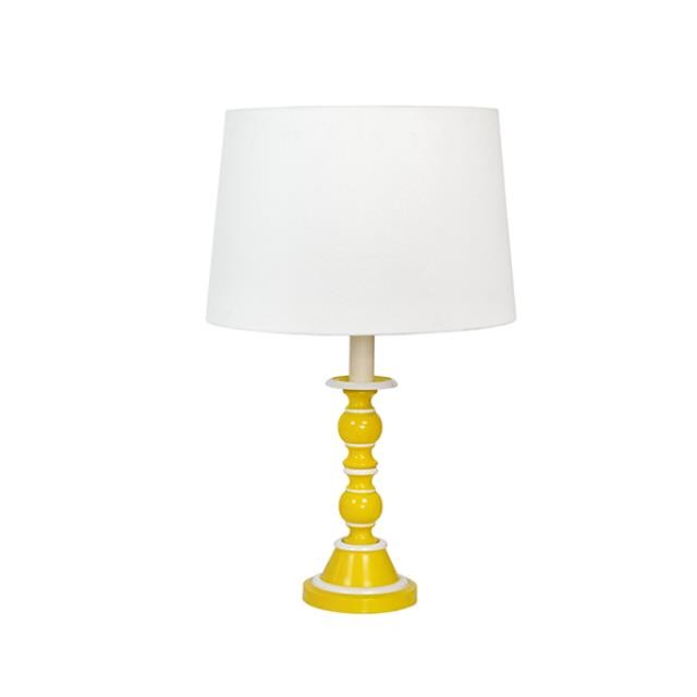 TABLE LAMP-Yellow & White