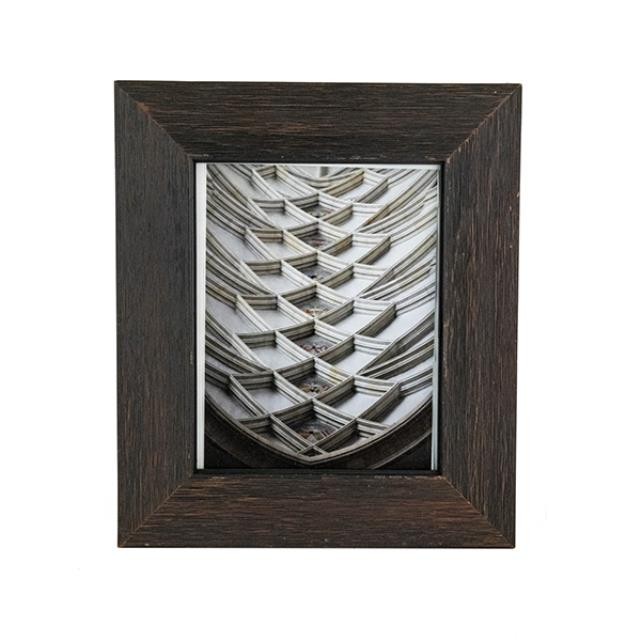 PICTURE FRAME-Brown Wood Grain