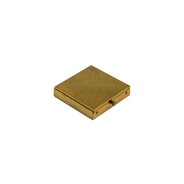 MIRROR-Vintage Gold Compact W/Blush Brush
