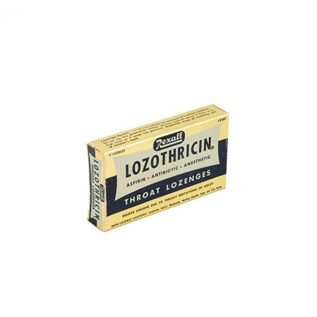 LOZENGES-Vintage Lozothricin Throat Lozenge