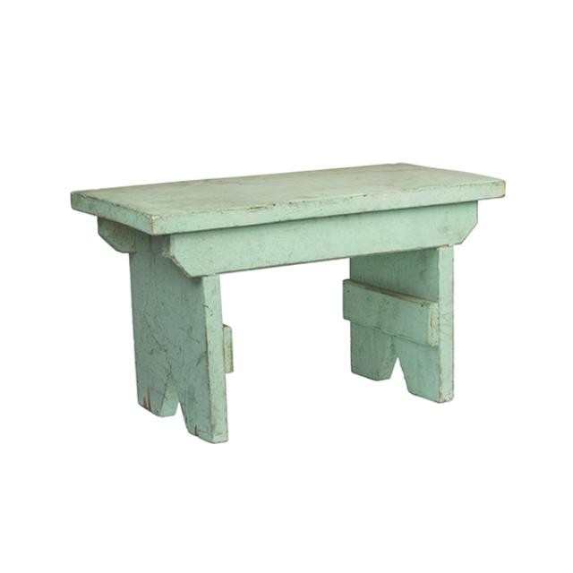 STOOL-Vintage Mini Teal