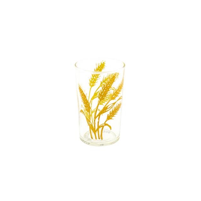 GLASS CUP-Vintage Wheats