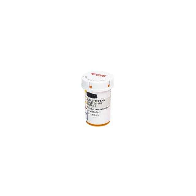 MEDICINE BOTTLE-Sumatriptan Succ 25 MG