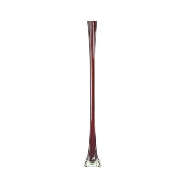 VASE-Tall Amber Glass (Medium)