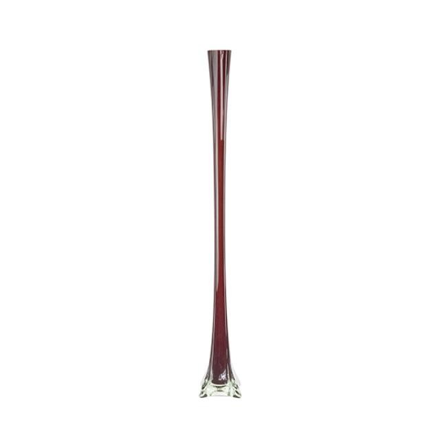 VASE-Tall Amber Glass (Medium)