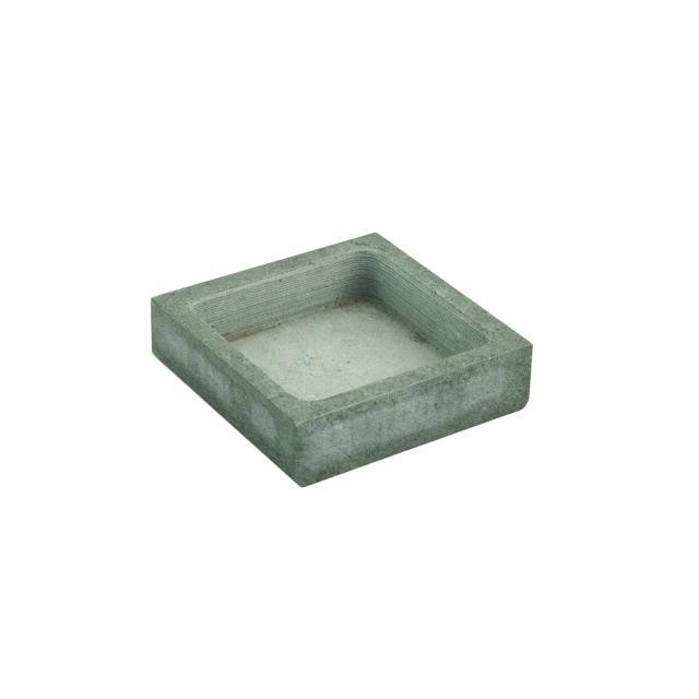 TRINKET TRAY-Medium Green Square Marble