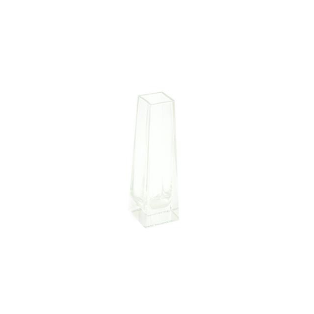 VASE-Square Clear Glass Pillar