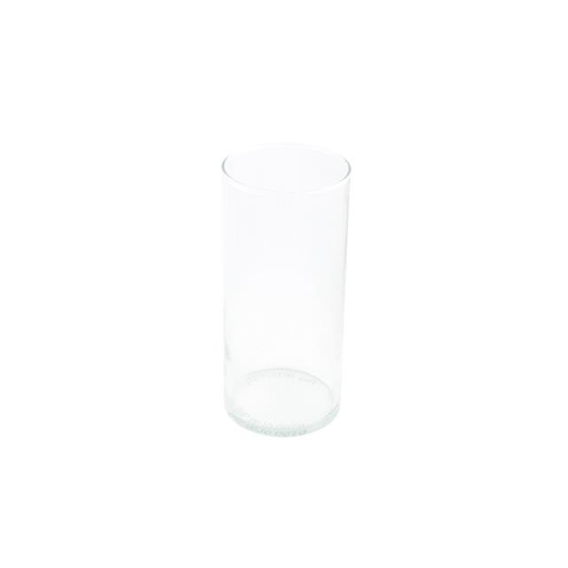 VASE-Clear Glass Cylinder