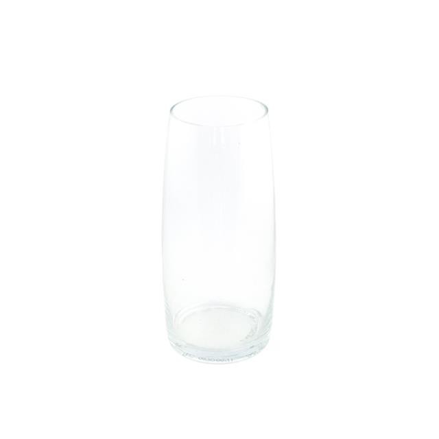 VASE-Tall Clear Glass Cylinder