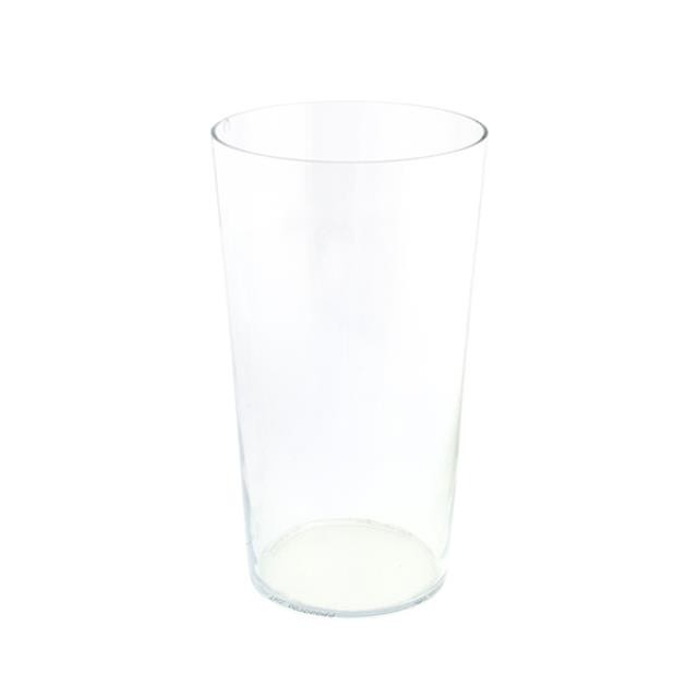 VASE-Clear Glass Oversized Pilsner