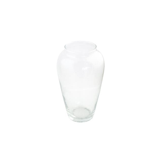 VASE-Clear Glass Tall Urn Shape