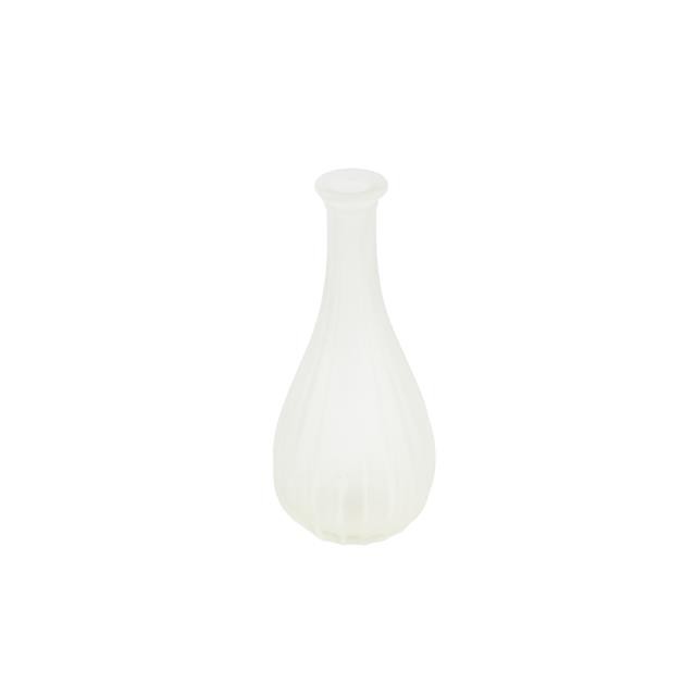 BUD VASE-Frosted Glass