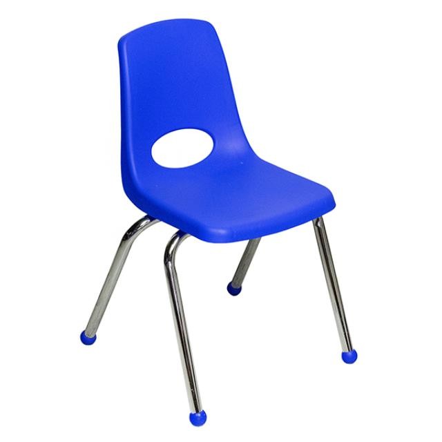 CHAIR-Kids Blue Plastic Stackable