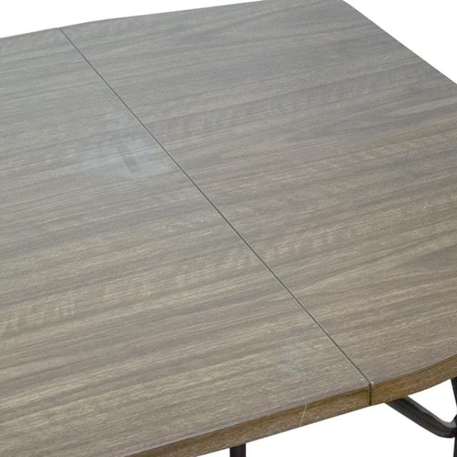 KITCHEN TABLE-Wood Grain Laminate/Mid Century Modern