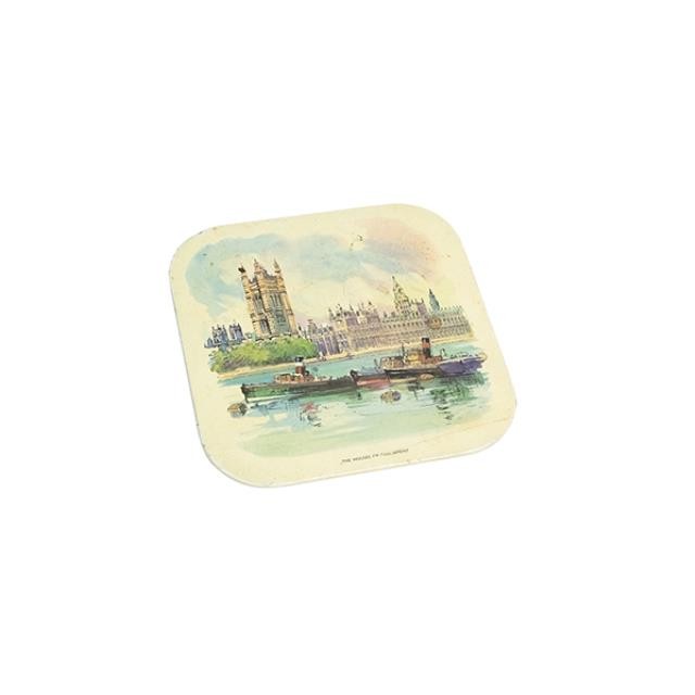 TRIVET-Vintage Lacquered Houses of Parliament