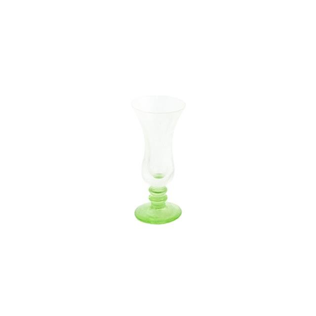 CORDIAL-Clear Glass w/Green Base