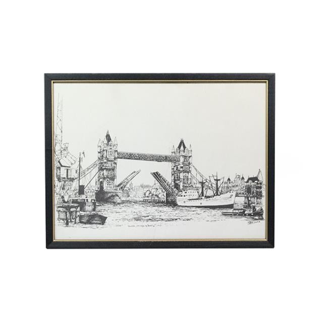 SKETCH-Tower Bridge in London