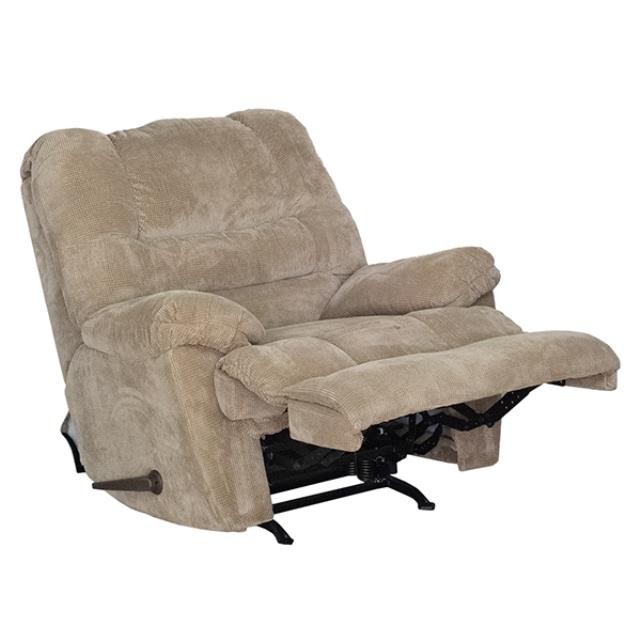 RECLINER- Oversized Tan Chenille