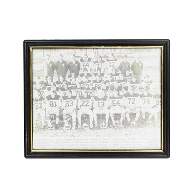 PRINT-Vintage Photo of Football Team & Roster