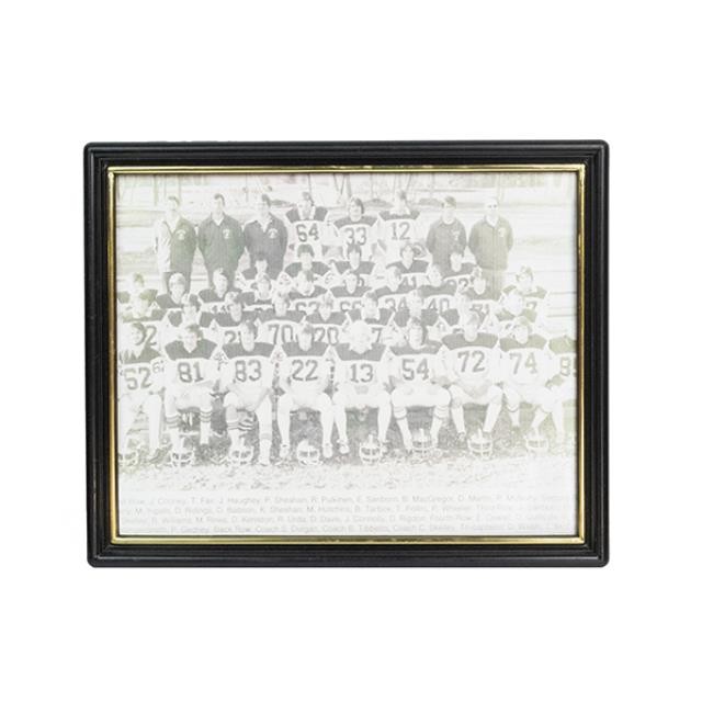 PRINT-Vintage Photo of Football Team & Roster