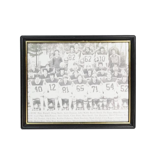 PRINT-Vintage Photo of Football Team & Roster